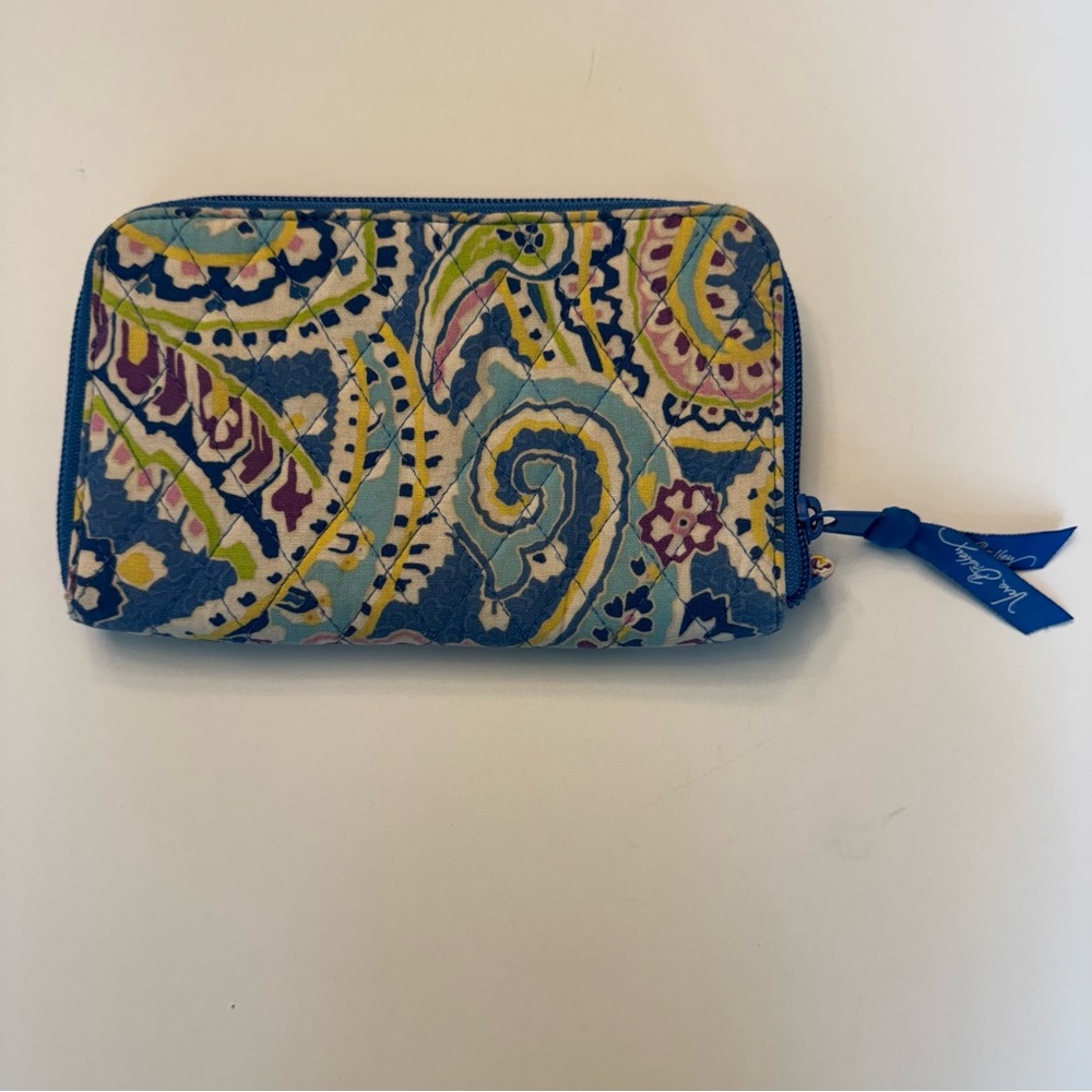 Vera Bradley Capri Blue Wallet